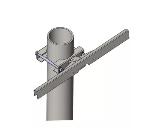 Крепления трубопроводов к металлическим колоннам в Гродно