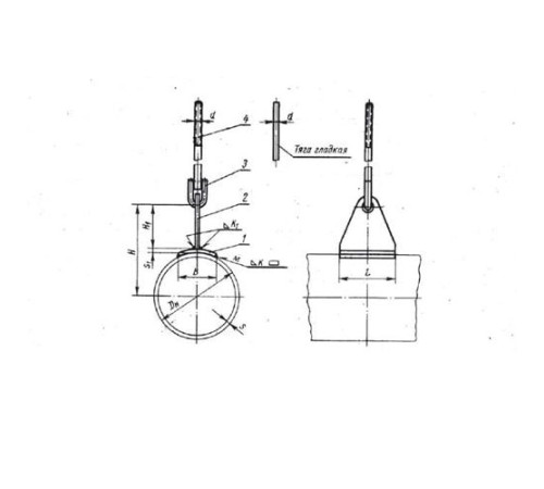 Блоки приварные с накладкой подвесок трубопроводов в Гродно