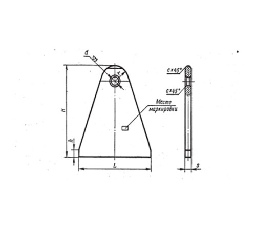 Приварные плавники блоков подвесок вертикальных трубопроводов в Гродно
