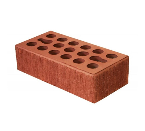 Облицовочные керамические пустотелые рифленые кирпичи в Гродно