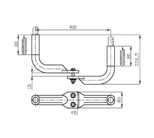 Аппаратные зажимы типа 2А2А для ЛЭП в Гродно