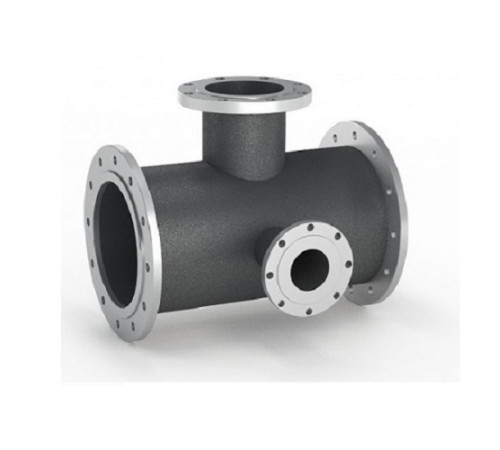 Тройники фланцевые с пожарной подставкой чугунные в Гродно