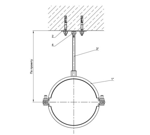 Крепления трубопроводов к перекрытию в Гродно для юрлиц