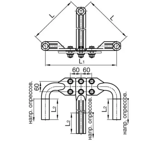 Аппаратные зажимы 3А2А в Гродно для ЛЭП
