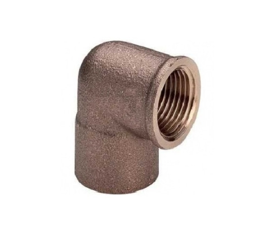 Медные угловые переходы с внутренней резьбой в Гродно