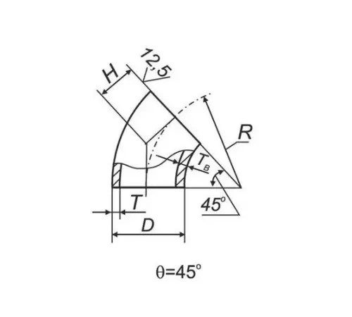 Отводы 45° в ВУС изоляции в Гродно с доставкой по Беларуси