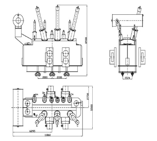 Силовые автотрансформаторы 220-500 кВ в Гродно