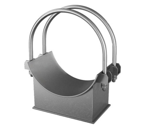 Двуххомутовые скользящие опоры для труб в Гродно