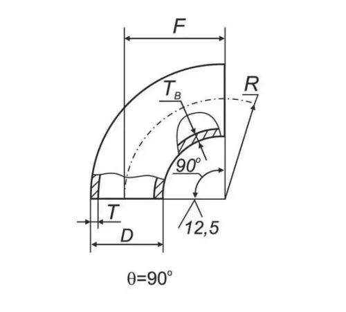 Отводы 90° в ВУС изоляции в Гродно
