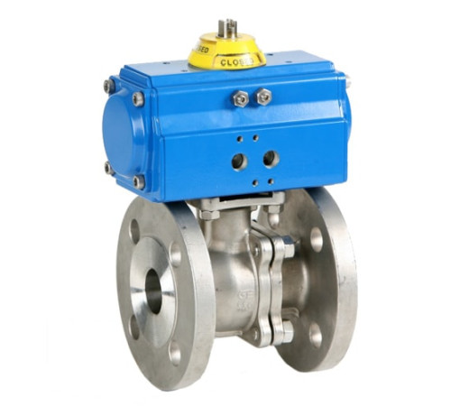Шаровые фланцевые краны с приводом в Гродно для юрлиц