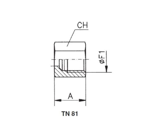 Накидные гайки TN81 и врезные кольца TN88 в Гродно