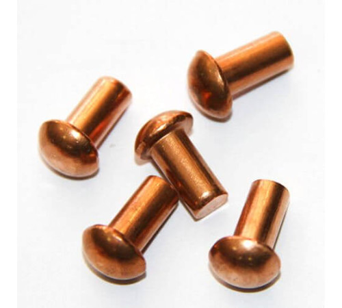 Медные заклепки с полукруглой головкой в Гродно