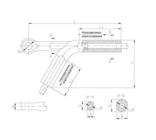 Натяжные прессуемые зажимы НАСУС в Гродно