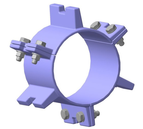 Опорно-центрирующие кольца для трубопроводов в Гродно