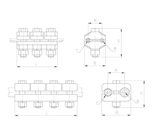 Плашечные зажимы типа ПАМ в Гродно и Беларуси