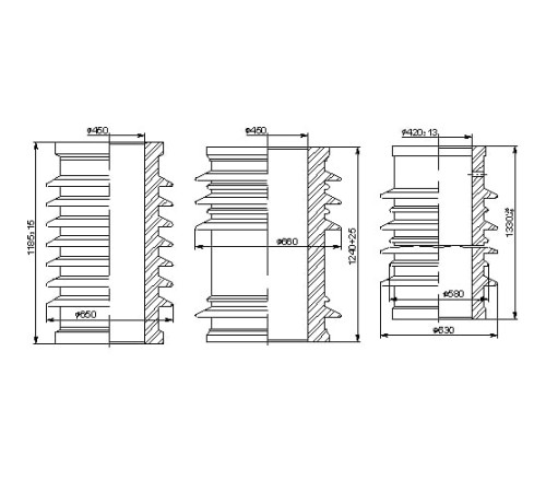 Покрышки для трансформаторов напряжения 110 кВ в Гродно