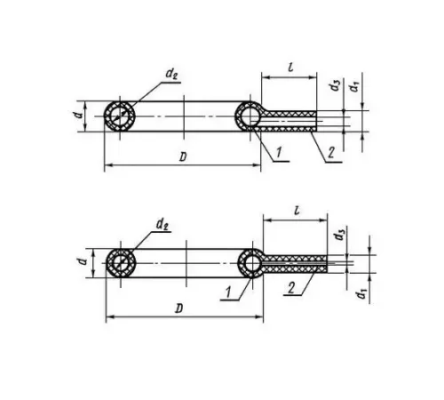 Резинотканевые прокладки полые круглого сечения в Гродно