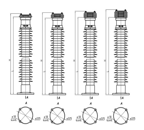 Шинные опоры ШО 110-132 кВ в Гродно для юрлиц