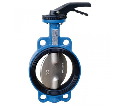 Штампосварные поворотные затворы с резиновым уплотнителем в Гродно