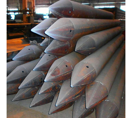 Конические стальные забивные сваи в Гродно и Беларуси