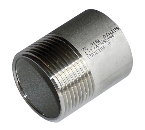 Сварные ниппели с трубной резьбой в Гродно