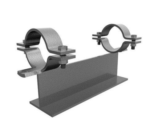 Тавровые хомутовые неподвижные опоры в Гродно