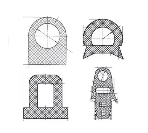 Термостойкие силиконовые профили в Гродно для юрлиц