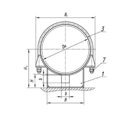 Опоры ТПР.05.29.00.000 для трубопроводов в Гродно