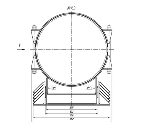 Опоры ТПР.08.13.00.000 в Гродно для трубопроводов