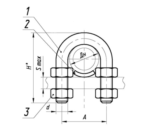 Опоры ТПР.10.14(1).00.000 в Гродно
