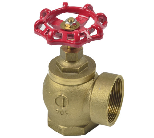 Запорные пожарные латунные угловые вентили в Гродно
