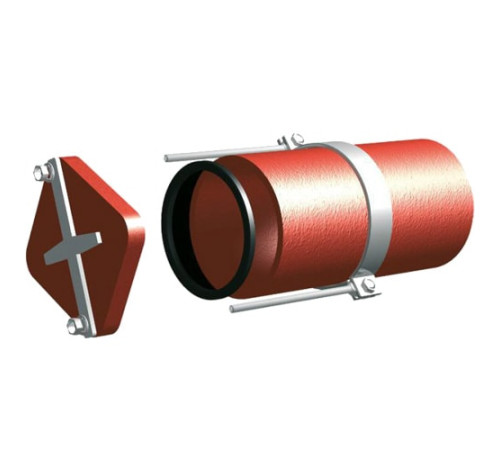 Безраструбные заглушки с прижимными скобами в Гродно