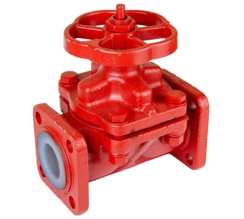 Запорные мембранные футерованные вентили-клапаны в Гродно