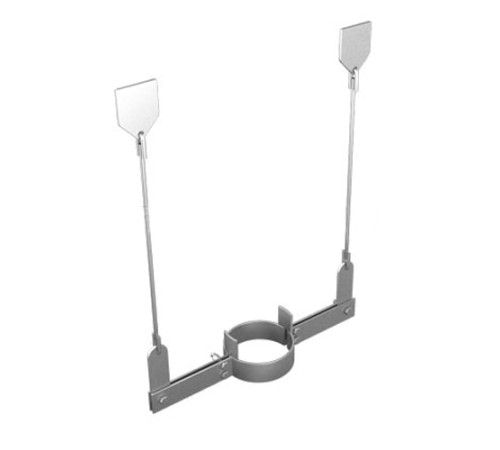 Жесткие стальные подвески для трубопроводов в Гродно